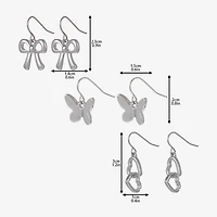 Forever 21 Womens 3 Pair Earring Set