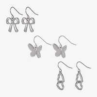Forever 21 Womens 3 Pair Earring Set