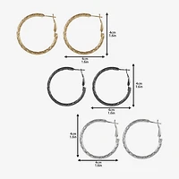 Forever 21 Womens Round 3 Pair Earring Set