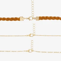 Forever 21 Womens 3-pc. Necklace Set