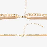 Forever 21 Womens 2-pc. Necklace Set