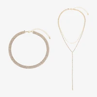 Forever 21 Womens 2-pc. Necklace Set
