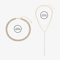 Forever 21 Womens 2-pc. Necklace Set