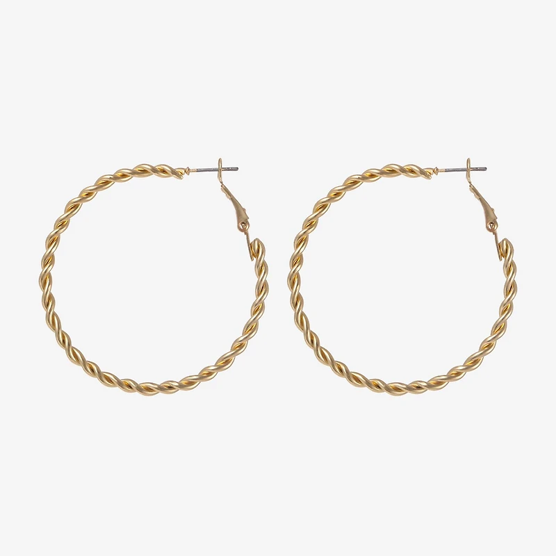 Forever 21 Womens 60mm Round Single Earring