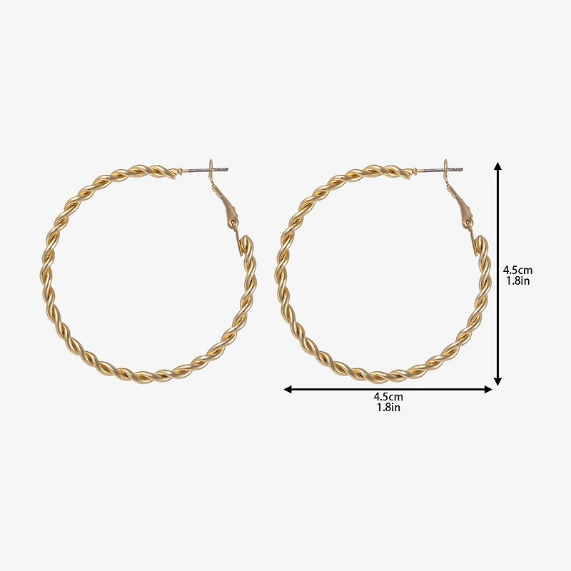 Forever 21 Womens 60mm Round Single Earring