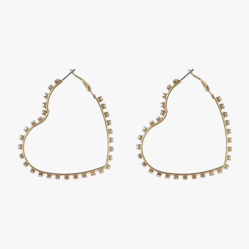 Forever 21 Womens 60mm Heart Single Earring