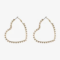 Forever 21 Womens 60mm Heart Single Earring