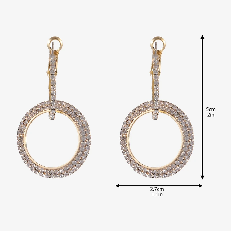 Forever 21 Womens 50mm Round Single Earring