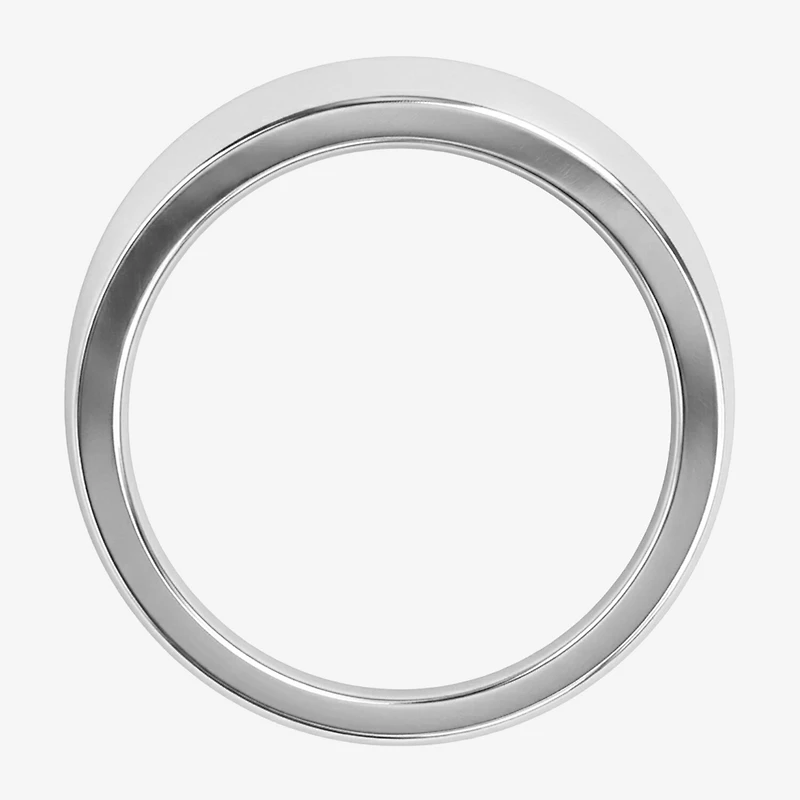 Lab Created Gemstone Sterling Silver Band