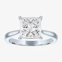 (G / Si1-Si2) Womens 3 CT. T.W. Lab Grown White Diamond Engagement Ring