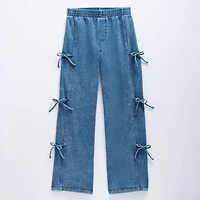 Vanilla Star Big Kid Girls Wide Leg Jean