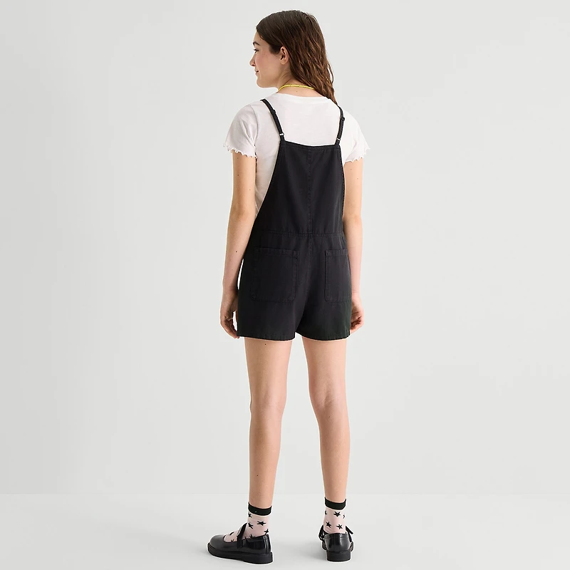Thereabouts Little & Big Kid Girls Square Neck Sleeveless Romper Set