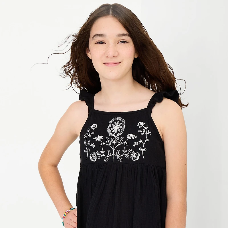 Thereabouts Little & Big Kid Girls Sleeveless A-Line Dress