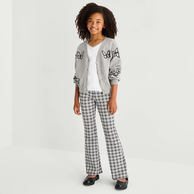 Thereabouts Little & Big Kid Girls Flare Full Length Leggings