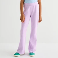 Xersion Scuba Little & Big Kid Girls Mid Rise Straight Regular Fit Pull-On Pant