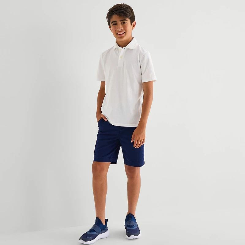 Thereabouts Little & Big Kid Boys 8" Adjustable Waist Chino Short