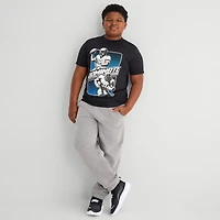 Xersion Little & Big Kid Boys Cinched Mid Rise Regular Fit Fleece Jogger Pant