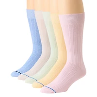Stafford Casual Dress Cotton Mens 5 Pair Crew Socks