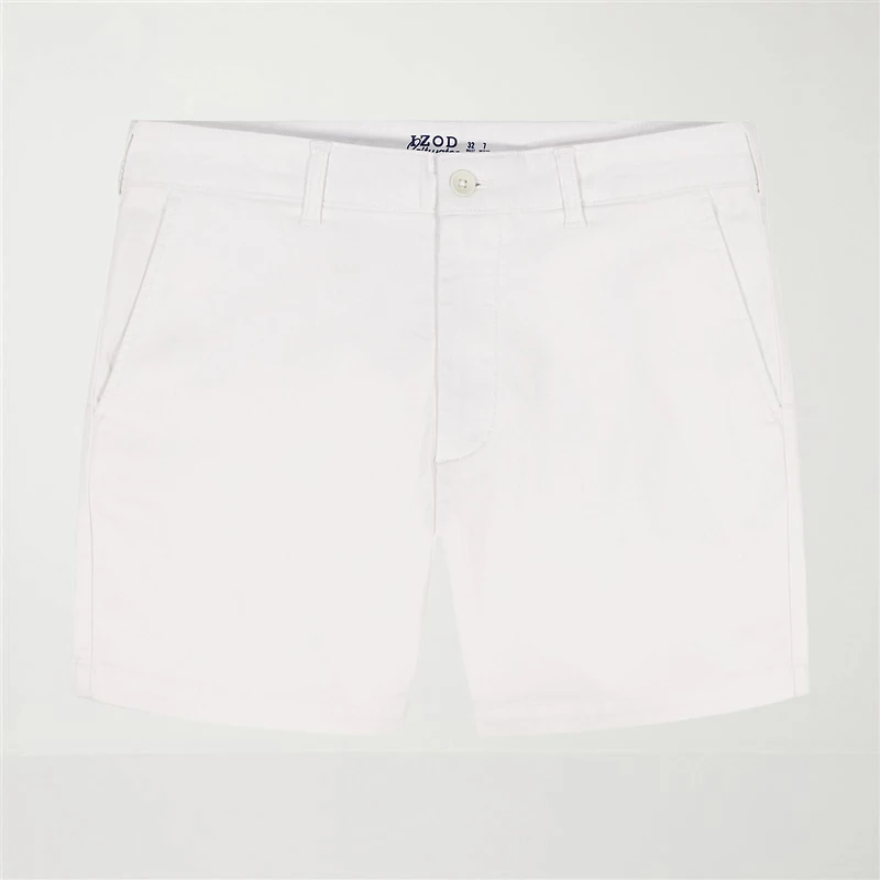 IZOD Saltwater Mens 7" Stretch Fabric Chino Short