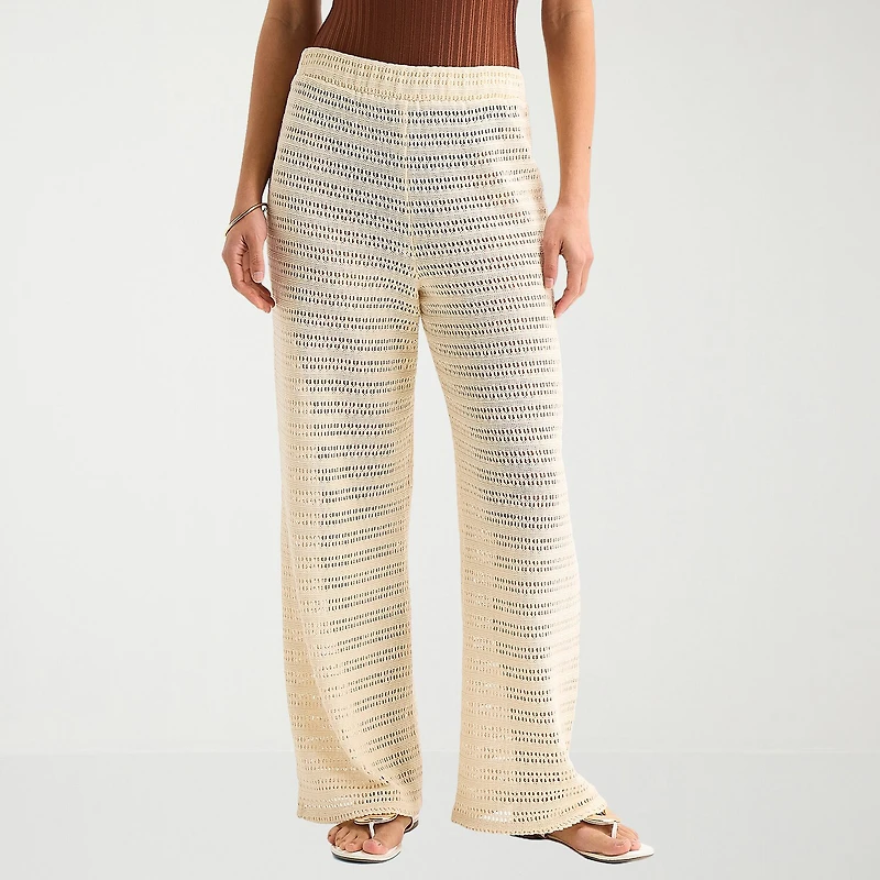 Mynah Womens Striped Swim Pants