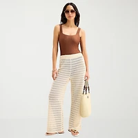 Mynah Womens Striped Swim Pants