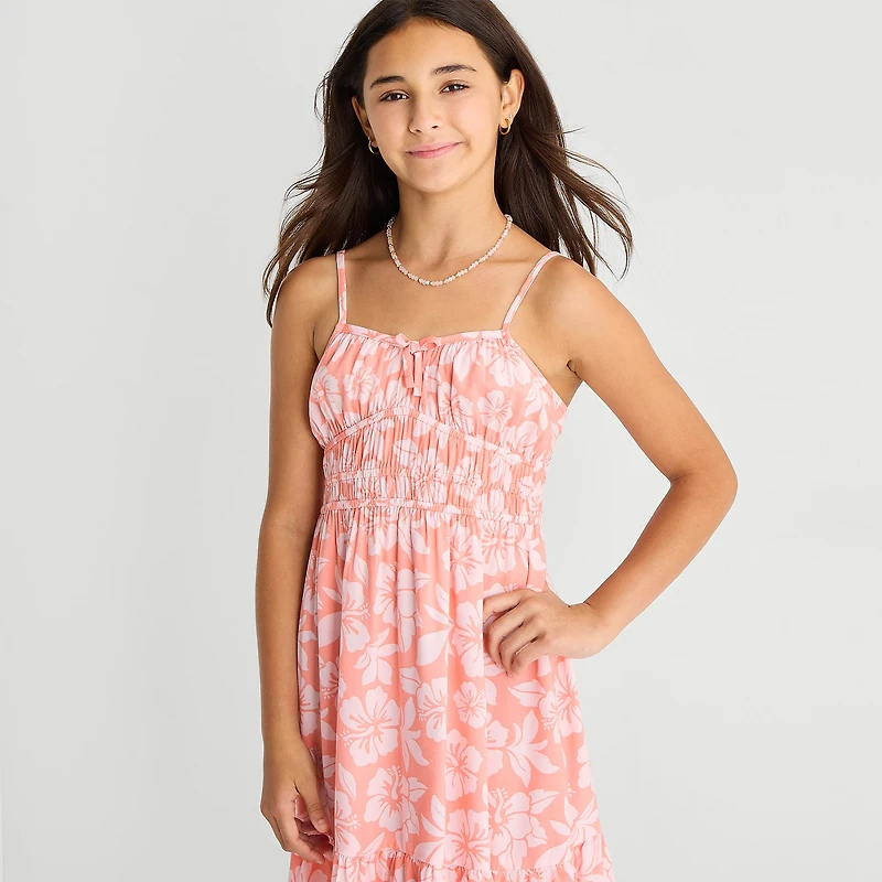 Thereabouts Little & Big Kid Girls Sleeveless Spaghetti Straps A-Line Dress