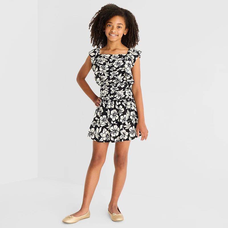 Thereabouts Little & Big Kid Girls High Rise Micro Skort