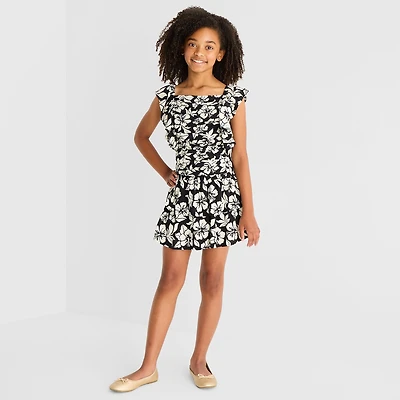Thereabouts Little & Big Kid Girls High Rise Micro Skort