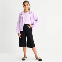 Xersion Little & Big Kid Girls Mid Rise Wide Leg Regular Fit Pull-On Coulotte Pant