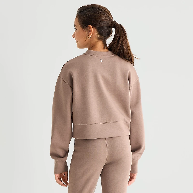 Xersion Little & Big Kid Girls Lightweight Track Jacket