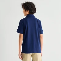 Thereabouts Little & Big Kid Boys Short Sleeve Regular Fit Polo Shirt