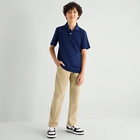 Thereabouts Little & Big Kid Boys Short Sleeve Regular Fit Polo Shirt