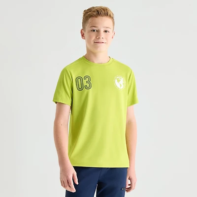 Xersion Little & Big Kid Boys Crew Neck Short Sleeve Quick Dry Jersey
