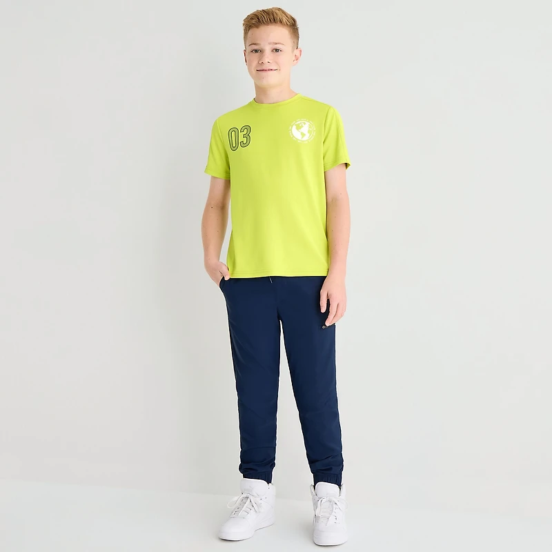 Xersion Little & Big Kid Boys Crew Neck Short Sleeve Quick Dry Jersey