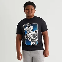 Xersion Performance Little & Big Kid Boys Crew Neck Short Sleeve Regular Fit Graphic T-Shirt