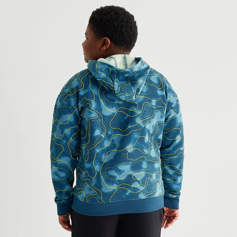 Xersion Little & Big Kid Boys Long Sleeve Fleece Active Hoodie