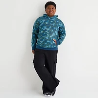 Xersion Little & Big Kid Boys Long Sleeve Fleece Active Hoodie