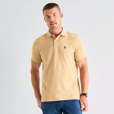 U.S. Polo Assn. Ultimate Pique Stretch Mens Classic Fit Short Sleeve Shirt