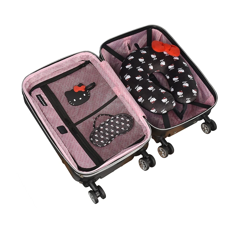Ful Hello Kitty 21 Inch Hardside Expandable Lightweight Carry-On Spinner Luggage