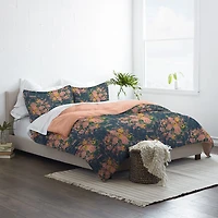 Casual Comfort Banquet Floral Lightweight REVERSIBLE Comforter Set