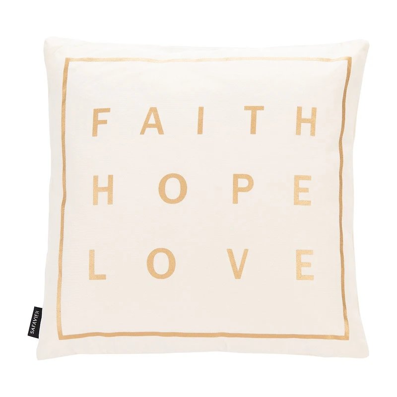 Safavieh Faith Square Throw Pillow