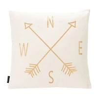 Safavieh Compass Square Throw Pillow
