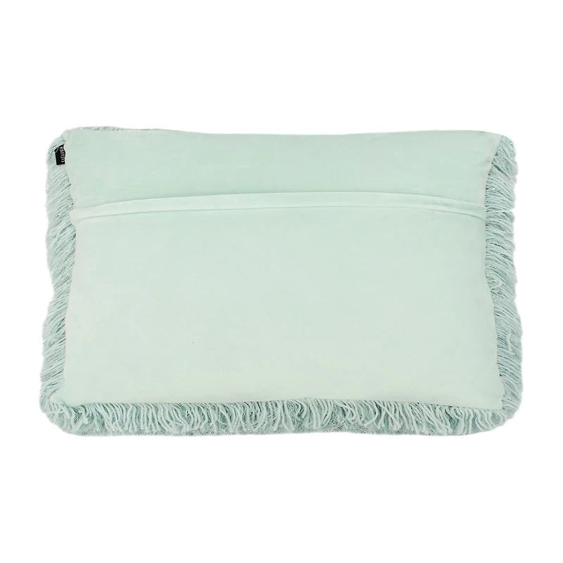 Safavieh Shag Modish Metallic Rectangular Throw Pillow