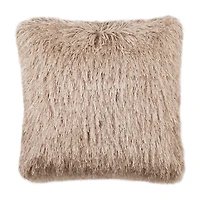Safavieh Shag Modish Metallic Square Throw Pillow