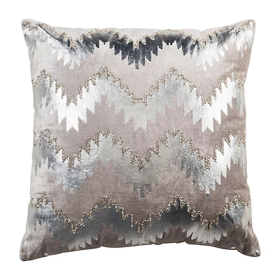 Safavieh Sophia Flamestitch Square Throw Pillow