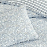 Peri Home Ikat Eyelet 3-pc. Duvet Cover Set