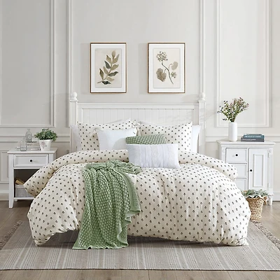 Peri Home Gauze Printed 3-pc. Midweight Down Alternative Comforter Set