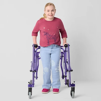 Thereabouts Little & Big Kid Girls Adaptive Flare Leg Jean