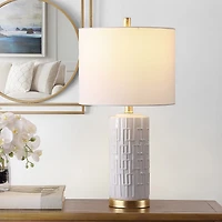 Safavieh 25" Pehonix Ceramic Table Lamp