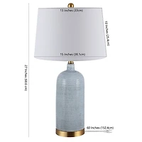 Safavieh 27" Stark Ceramic Table Lamp